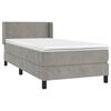 vidaXL &Kappa;&rho;&epsilon;&beta;ά&tau;&iota; Boxspring &mu;&epsilon; &Sigma;&tau;&rho;ώ&mu;&alpha; &Alpha;&nu;&omicron;&iota;&chi;&tau;ό &Gamma;&kappa;&rho;&iota; 100x200 &epsilon;&kappa;. &Beta;&epsilon;&lambda;&omicron;ύ&delta;&iota;&nu;&omicron;