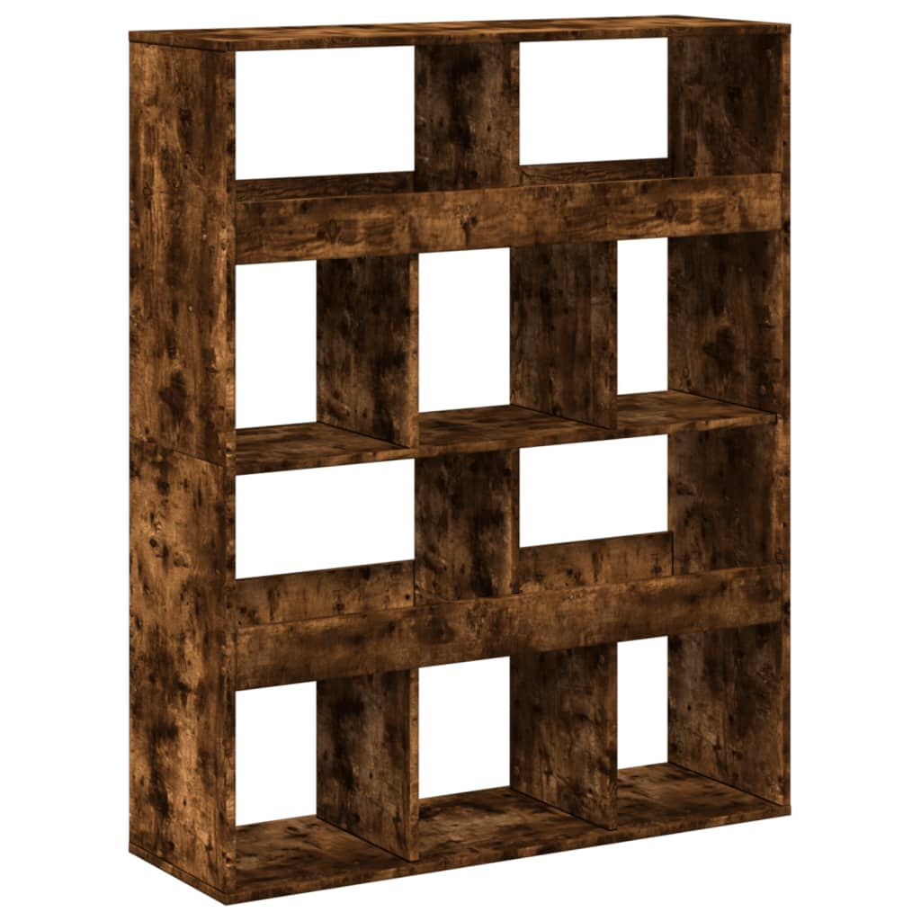 vidaXL Βιβλιοθήκη/Διαχωριστικό Χώρου Δρυς 100x33x125,5 εκ. Επεξ. Ξύλο