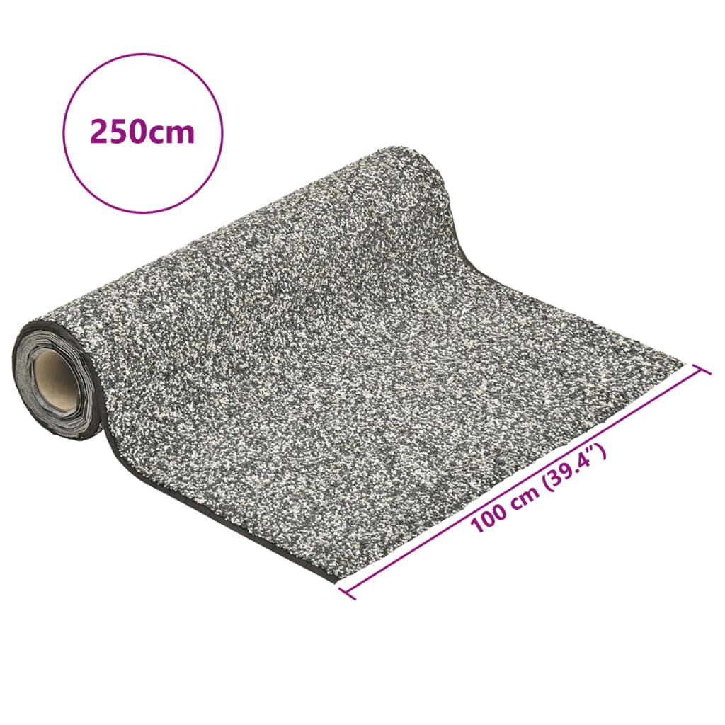 vidaXL Μεμβράνη Λίμνης με Όψη Πέτρας Γκρι 250 x 100 εκ.