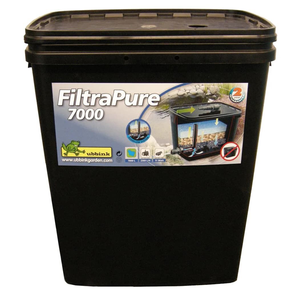 Ubbink Σετ Φίλτρου Λίμνης FiltraPure 7000 37 Λίτρα 1355969