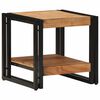 vidaXL Τραπεζάκι σαλονιού Καφέ 40 x 40 x 38 cm Μασίφ ξύλο ακακίας