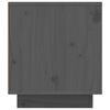 vidaXL Έπιπλο Τηλεόρασης Γκρι 110x35x40,5 εκ. από Μασίφ Ξύλο Πεύκου