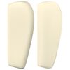vidaXL Κεφαλάρι με Πτερύγια Κρεμ 83x23x78/88 εκ. Συνθετικό Δέρμα