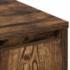 vidaXL Κομοδίνο Καπνιστό Δρύς 71 x 34.5 x 75 εκ. Επεξεργασμένο ξύλο