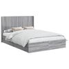 vidaXL &Kappa;&alpha;&lambda;ά&theta;&iota; &mu;&epsilon; &alpha;&pi;&omicron;&theta;ή&kappa;&eta; &kappa;&alpha;&iota; &kappa;&epsilon;&phi;&alpha;&lambda;ά&rho;&iota; &Gamma;&kappa;&rho;&iota; Sonoma 140 x 200 cm