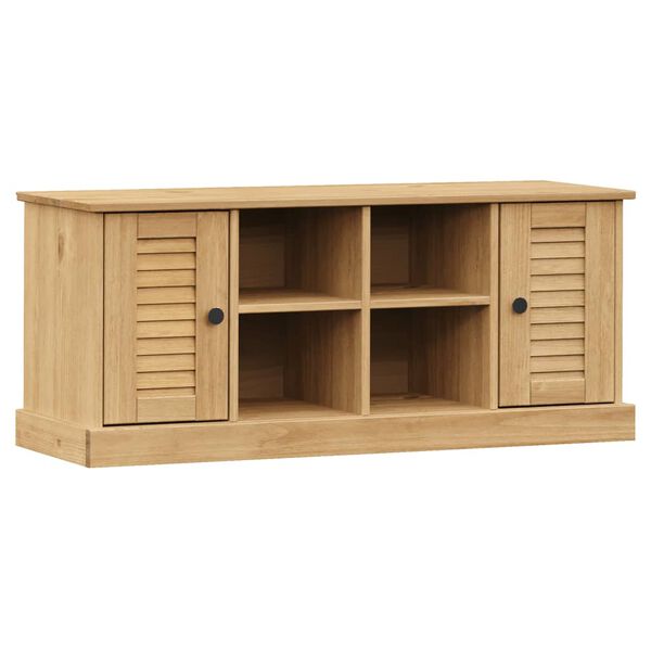 vidaXL Παπουτσοθήκη VIGO 106 x 35 x 45 εκ. από Μασίφ Ξύλο Πεύκου