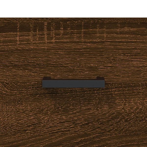 vidaXL Παπουτσοθήκη Καφέ Δρυς 102 x 35 x 55 εκ. από Επεξεργασμένο Ξύλο