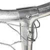 vidaXL Κλουβί Σκύλου Εξωτερικού Χώρου 400 x 200 x 150 εκ. με Στέγαστρο