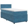 vidaXL &Kappa;&rho;&epsilon;&beta;ά&tau;&iota; box spring &mu;&epsilon; &sigma;&tau;&rho;ώ&mu;&alpha; &Sigma;&kappa;&omicron;ύ&rho;&omicron; &Mu;&pi;&lambda;&epsilon; 90 x 200 cm &Beta;&epsilon;&lambda;&omicron;ύ&delta;&omicron;