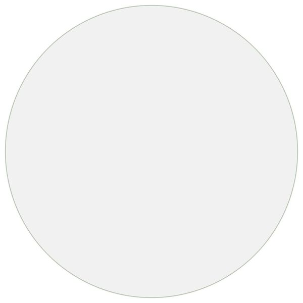 vidaXL Προστατευτικό Τραπεζιού Ματ Ø 90 εκ. / 2 χιλ. από PVC