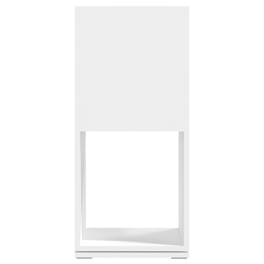 vidaXL Ντουλάπι Περιστρεφόμενο Λευκό 34,5x34,5x75,5 εκ. Επεξ. Ξύλο