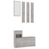 vidaXL &Sigma;&epsilon;&tau; &Epsilon;&pi;ί&pi;&lambda;&omega;&nu; &Chi;&omicron;&lambda; &Gamma;&kappa;&rho;&iota; &Sigma;&kappa;&upsilon;&rho;&omicron;&delta;έ&mu;&alpha;&tau;&omicron;&sigmaf; 100x25x76,5 &epsilon;&kappa;. &Mu;&omicron;&rho;&iota;&omicron;&sigma;&alpha;&nu;ί&delta;&alpha;