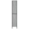 vidaXL Βιβλιοθήκη Γκρι Sonoma 50x31x169 εκ. από Επεξεργ. Ξύλο