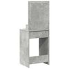 vidaXL Κομοδίνο Γκρι σκυροδέματος 50 x 41 x 135 εκ Επεξεργασμένο ξύλο