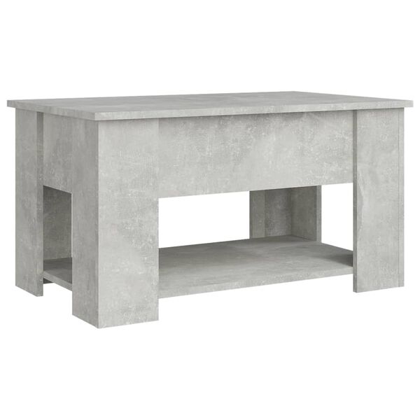 vidaXL Τραπεζάκι Σαλονιού Γκρι Σκυρ. 79x49x41 εκ. Επεξεργασμένο Ξύλο