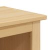 vidaXL Ντουλάπι Μπάνιου Corona 45x33x110 εκ. από Μασίφ Ξύλο Πεύκου