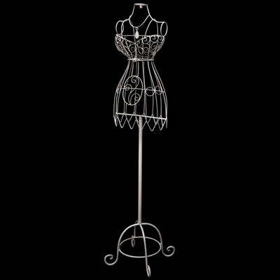 Γυναικείος Βιντάζ Συρμάτινος Καλόγερος σε Σχήμα Γυναικείου Φορέματος