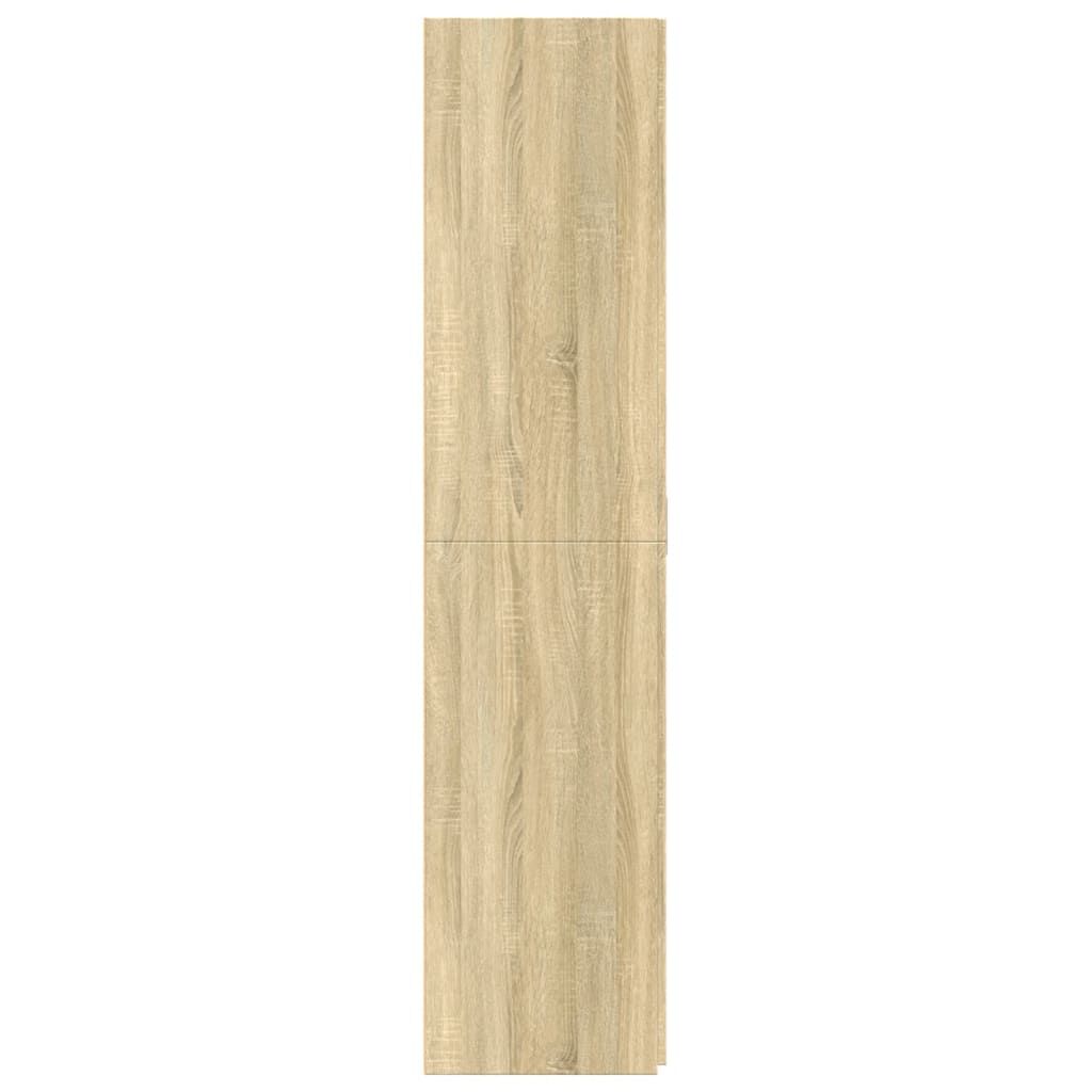 vidaXL Ντουλάπι Sonoma Δρυς 70x42,5x185 εκ. από Επεξεργασμένο Ξύλο