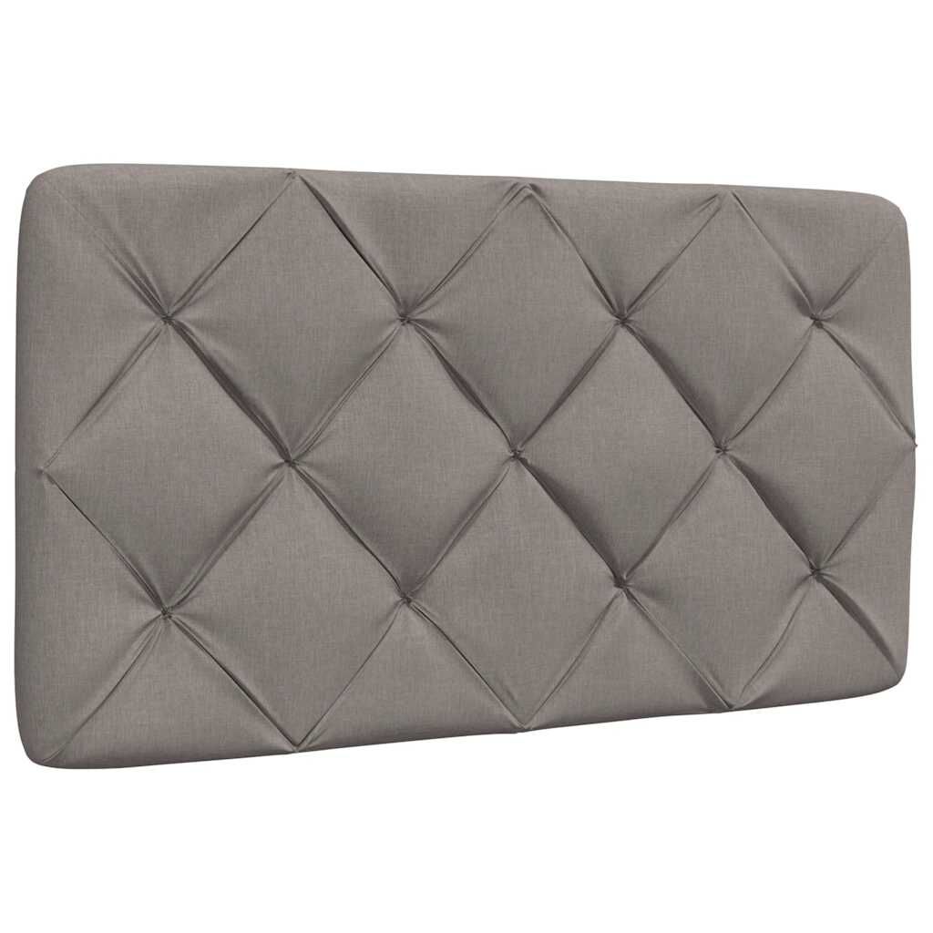 vidaXL Μαξιλάρι για Κεφαλάρι Taupe 80 εκ. Υφασμάτινο