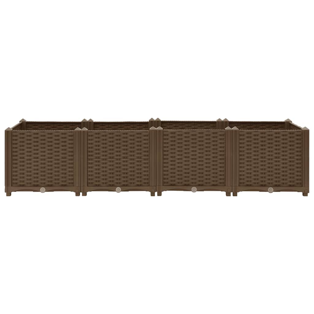 vidaXL Ζαρντινιέρα 160 x 40 x 38 εκ. από Πολυπροπυλένιο