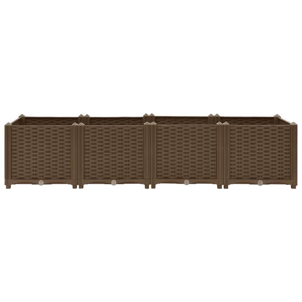 vidaXL Ζαρντινιέρα 160 x 40 x 38 εκ. από Πολυπροπυλένιο