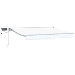 vidaXL &Chi;&epsilon;&iota;&rho;&omicron;&kappa;ί&nu;&eta;&tau;&omicron; &pi;&lambda;&alpha;ί&sigma;&iota;&omicron; &tau;έ&nu;&tau;&alpha;&sigmaf; &mu;&epsilon; LED &Lambda;&epsilon;&upsilon;&kappa;ό&sigmaf; 3,5 x 2 m
