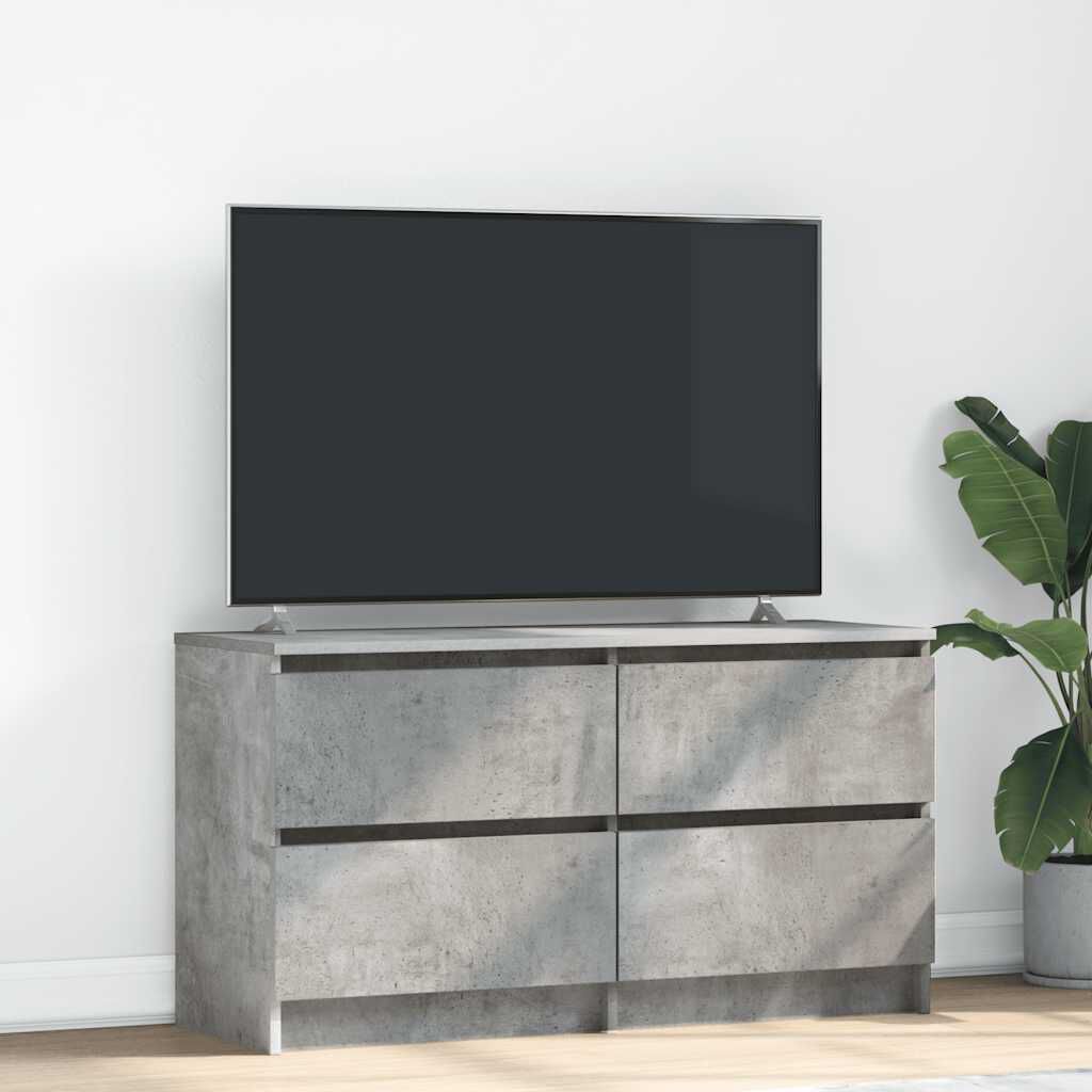 vidaXL Έπιπλο Τηλεόρασης Γκρι Σκυρ. 100x35x54 εκ. Επεξ. Ξύλο
