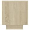 vidaXL Κομοδίνο Sonoma Δρυς 100 x 35 x 40 εκ. Επεξεργασμένο Ξύλο