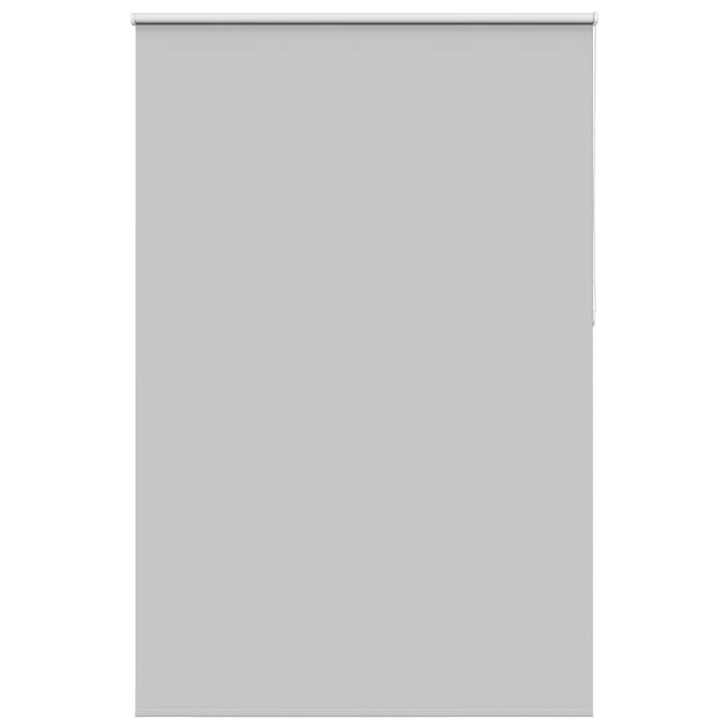 vidaXL Roller Blind Blackout ανοιχτό γκρι 165x210 cm Πλάτος υφάσματος