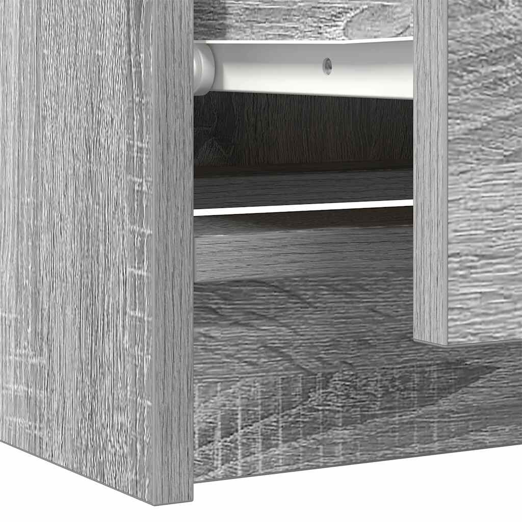 vidaXL Έπιπλο Τηλεόρασης Γκρι Sonoma 60x35x54 εκ. από Επεξεργ. Ξύλο