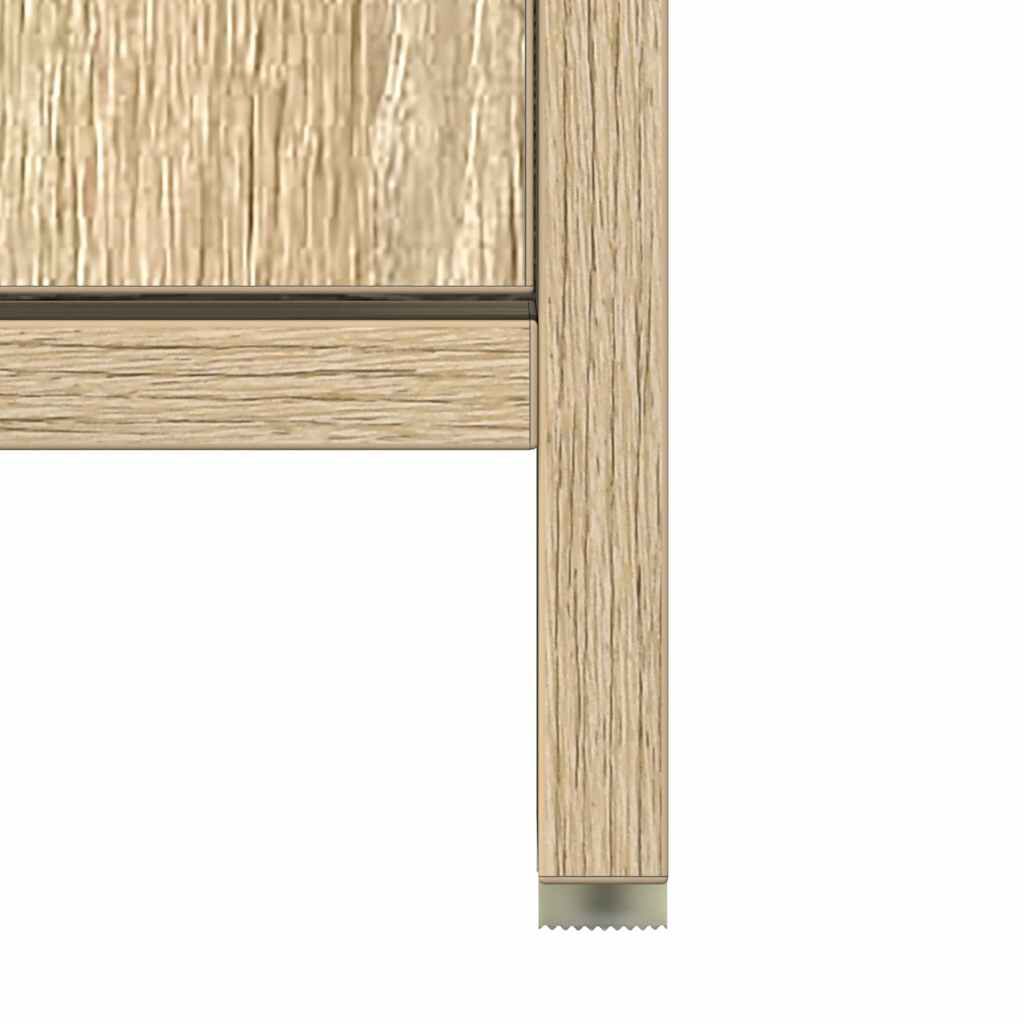 vidaXL Ντουλάπι Νιπτήρα Sonoma Δρυς 60 x 33 x 61 εκ. από Επεξ. Ξύλο