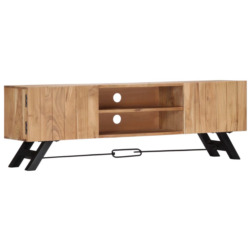 vidaXL Έπιπλο Τηλεόρασης 140 x 30 x 45 εκ. από Μασίφ Ξύλο Ακακίας