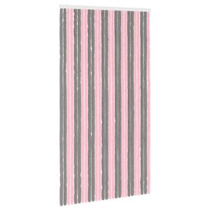 vidaXL &Kappa;&omicron;&upsilon;&rho;&tau;ί&nu;&alpha; &epsilon;&nu;&tau;ό&mu;&omega;&nu; Chenille &Alpha;&sigma;&eta;&mu;ί &Gamma;&kappa;&rho;&iota; &kappa;&alpha;&iota; &Rho;&omicron;&zeta; 118 x 220 cm