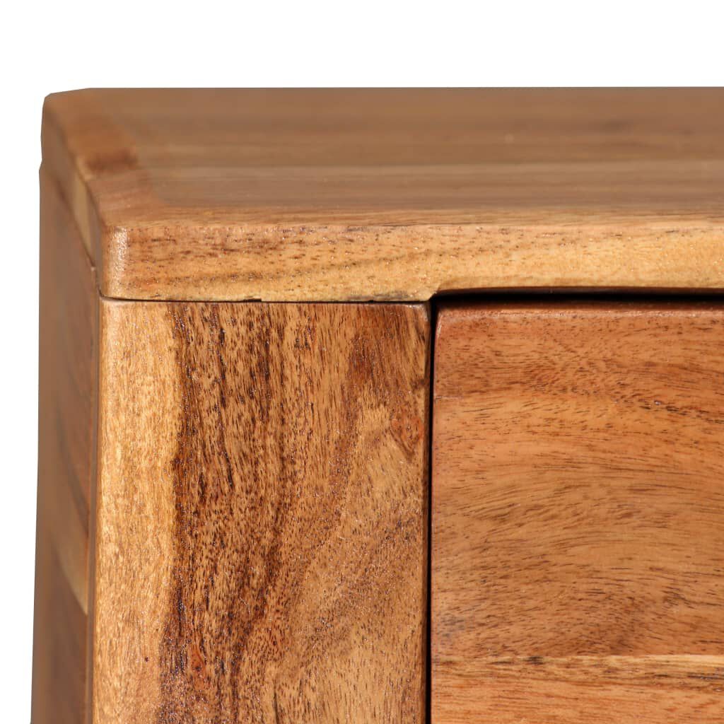 vidaXL Κονσόλα Τραπέζι 118 x 30 x 80 εκ. από Μασίφ Ξύλο