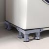 vidaXL Βάση Πλυντηρίου Γκρι 67 x 67 x 12 εκ Μέταλλο