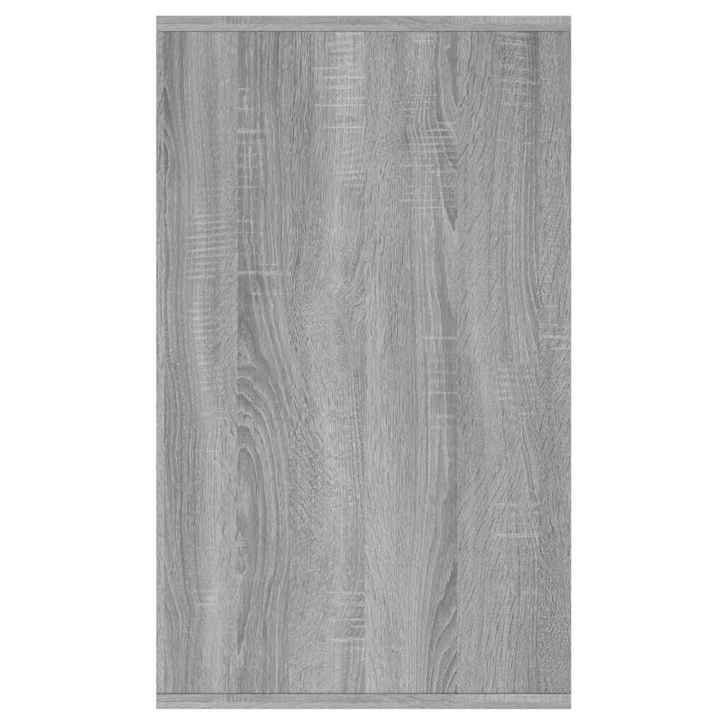 vidaXL Ντουλάπι Γκρι Sonoma 135x41x75 εκ. από Επεξεργασμένο Ξύλο