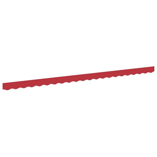 vidaXL Κουρτίνα Σκηνής Κόκκινο 580 x 20 εκ. Καραβόπανο