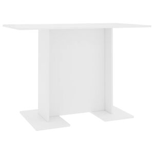 vidaXL &Tau;&rho;&alpha;&pi;&epsilon;&zeta;&alpha;&rho;ί&alpha; &Lambda;&epsilon;&upsilon;&kappa;ή 110 x 60 x 75 &epsilon;&kappa;. &alpha;&pi;ό &Epsilon;&pi;&epsilon;&xi;. &Xi;ύ&lambda;&omicron;