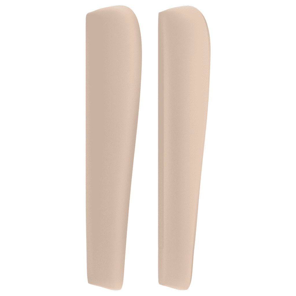 vidaXL Κρεβάτι Boxspring με Στρώμα Καπουτσίνο 200x200εκ.από Συνθ.Δέρμα