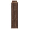 vidaXL Ραφιέρα Τοίχου Καφέ Δρυς 99x15x60 εκ. Επεξεργασμένο Ξύλο