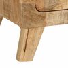 ντουλάπι τηλεόρασης vidaXL 105x46x32 cm μασίφ ξύλο ακατέργαστο μάνγκο