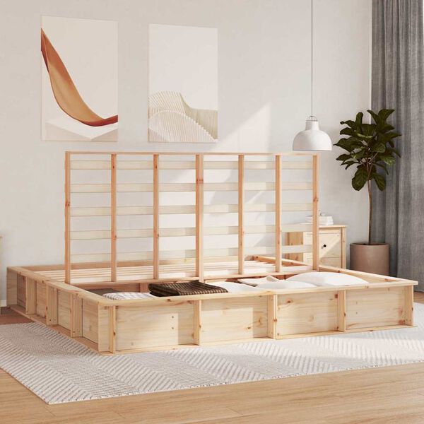 vidaXL &Sigma;&kappa;&epsilon;&lambda;&epsilon;&tau;ό&sigmaf; &Kappa;&rho;&epsilon;&beta;&alpha;&tau;&iota;&omicron;ύ &Kappa;&alpha;&phi;έ 180 x 200 cm &Sigma;&tau;&epsilon;&rho;&epsilon;ά &xi;&upsilon;&lambda;&epsilon;ί&alpha; &pi;&epsilon;ύ&kappa;&omicron;&upsilon;