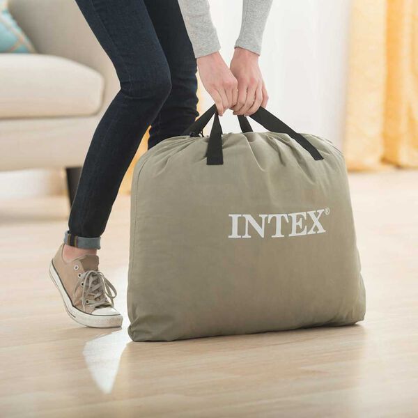 Intex Στρώμα Φουσκωτό Dura-Beam Deluxe Comfort Plush Διπλό 56 εκ.