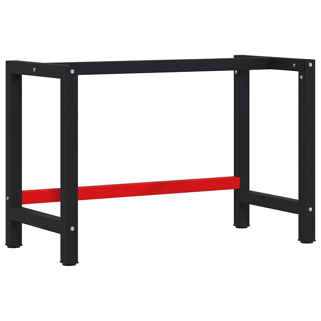 vidaXL Πάγκος Εργασίας Καφέ Σκούρο 140x60x81,5 cm Μασίφ Ξύλο Δρυς