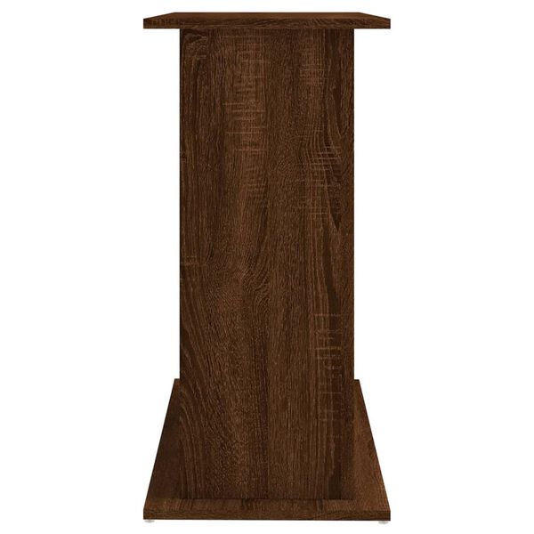 vidaXL Βάση Ενυδρείου Καφέ Δρυς 81x36x73 εκ. από Επεξεργασμένο Ξύλο