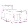 vidaXL &Kappa;&rho;&epsilon;&beta;ά&tau;&iota; Boxspring &mu;&epsilon; &Sigma;&tau;&rho;ώ&mu;&alpha; &Alpha;&nu;&omicron;&iota;&chi;&tau;ό &Gamma;&kappa;&rho;&iota; 120x200 &epsilon;&kappa;. &Upsilon;&phi;&alpha;&sigma;&mu;ά&tau;&iota;&nu;&omicron;
