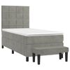 vidaXL &Kappa;&rho;&epsilon;&beta;ά&tau;&iota; Boxspring &mu;&epsilon; &Sigma;&tau;&rho;ώ&mu;&alpha; &Alpha;&nu;&omicron;&iota;&chi;&tau;ό &Gamma;&kappa;&rho;&iota; 90x190 &epsilon;&kappa;. &Beta;&epsilon;&lambda;&omicron;ύ&delta;&iota;&nu;&omicron;