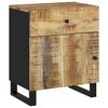 vidaXL Κομοδίνο 50x33x60 εκ. Μασίφ Ξύλο Μάνγκο & Επεξεργασμένο Ξύλο
