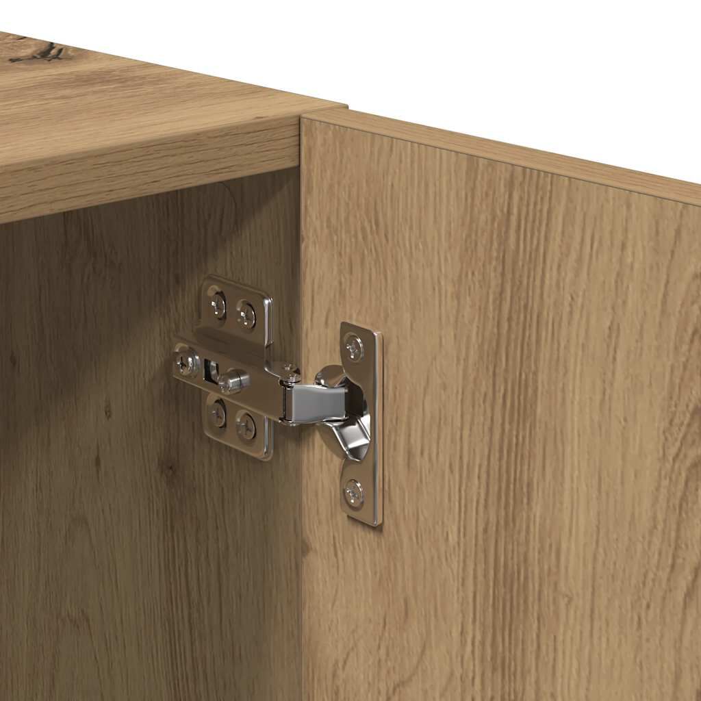 vidaXL Έπιπλο Τηλεόρασης Αρτισιανή Δρυς 180x31,5x40εκ Επεξ. Ξύλο