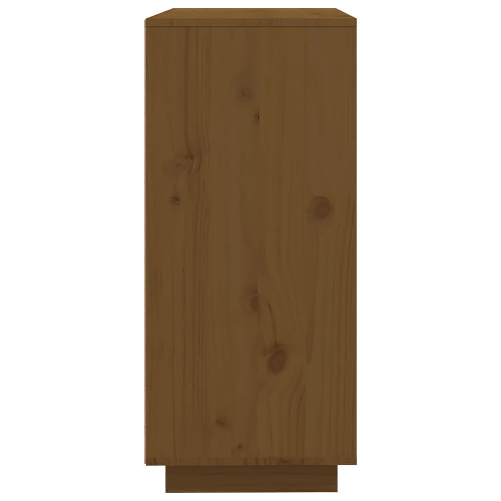 vidaXL Ντουλάπι Καφέ Μέλι 60x35x80 εκ. από Μασίφ Ξύλο Πεύκου